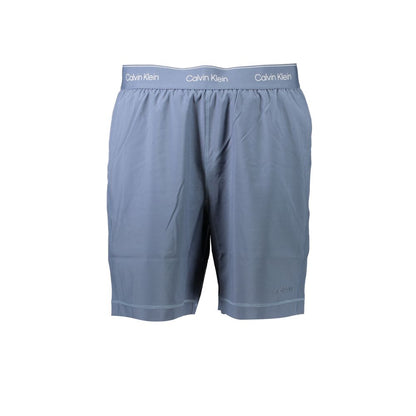 Calvin Klein Blaue Polyesterhose