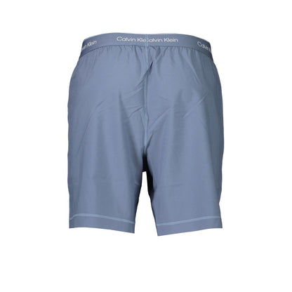 Calvin Klein Blaue Polyesterhose