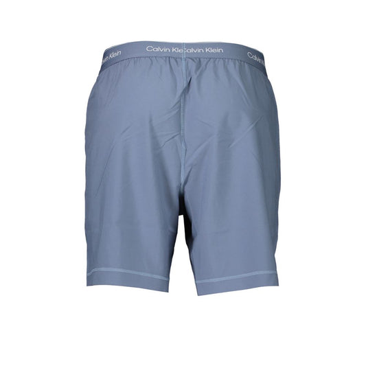 Calvin Klein Blaue Polyesterhose