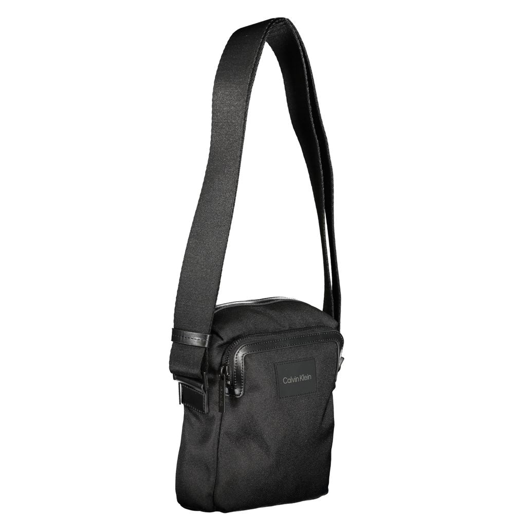 Calvin Klein Schwarze Polyester-Handtasche