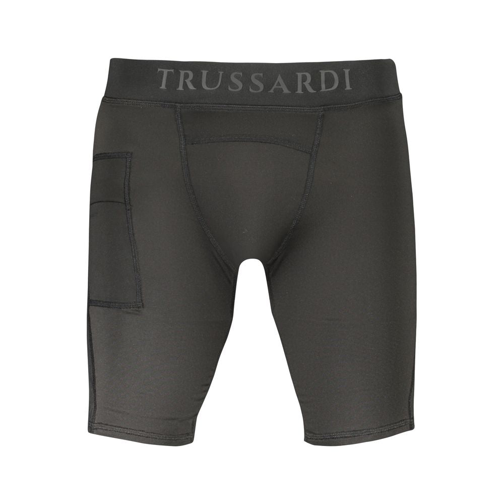 Trussardi Schwarze Polyesterhose