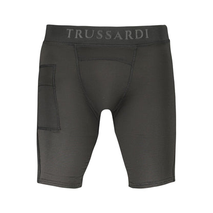Trussardi Schwarze Polyesterhose