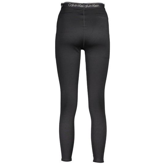 Calvin Klein Schwarze Polyesterhose