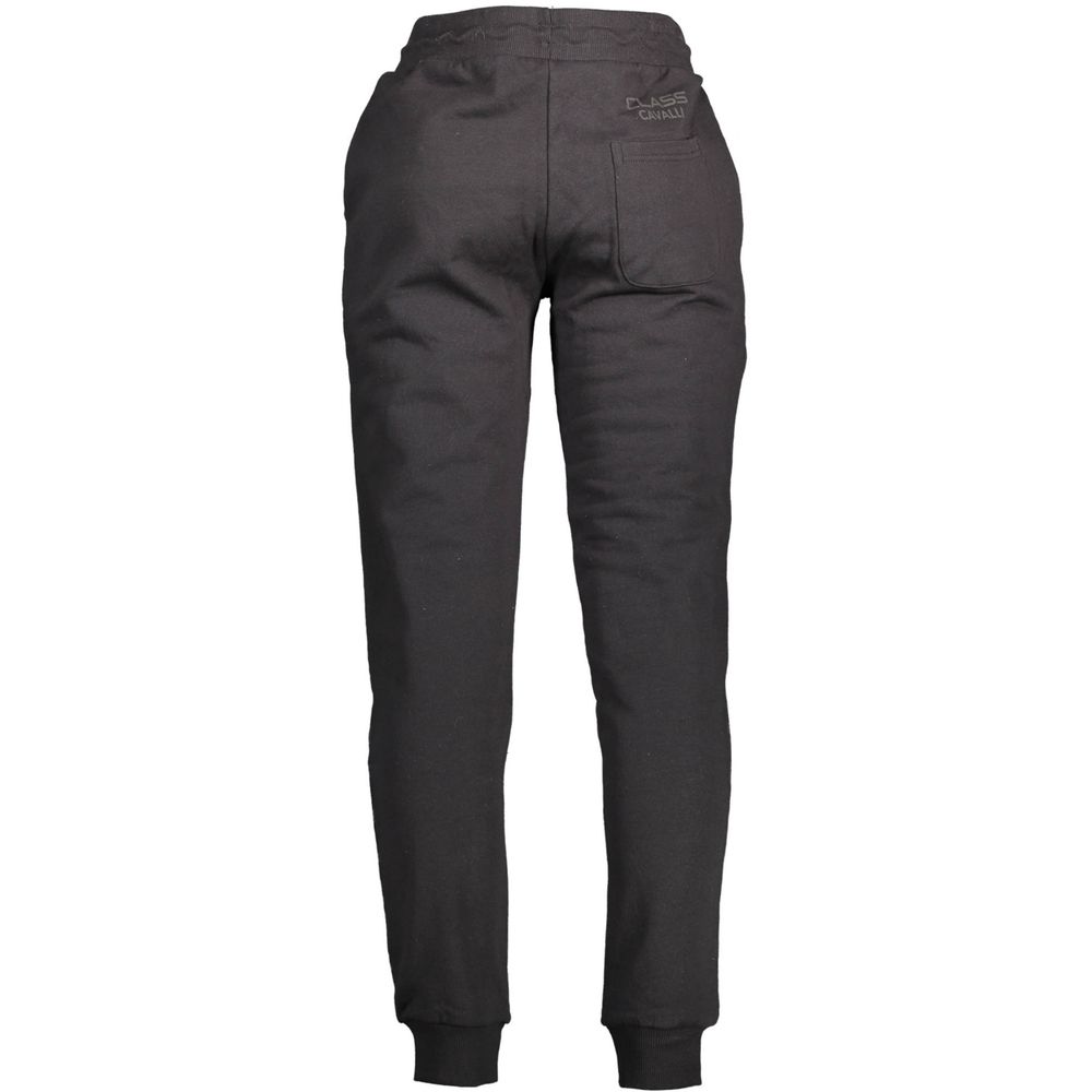 Cavalli Class Schwarze Baumwollhose
