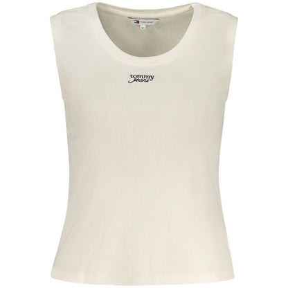 Tommy Hilfiger – Beiges Tanktop aus Baumwolle