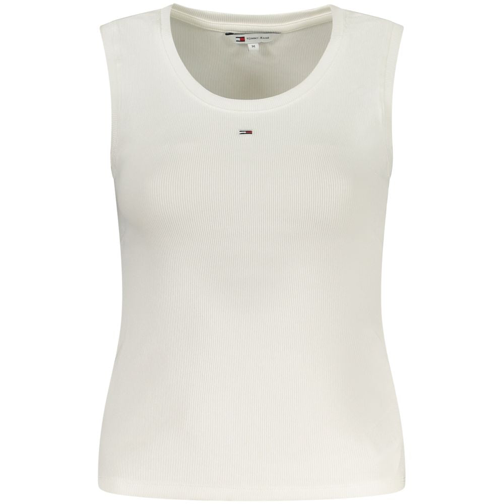 Tommy Hilfiger – Weißes Baumwoll-Tanktop