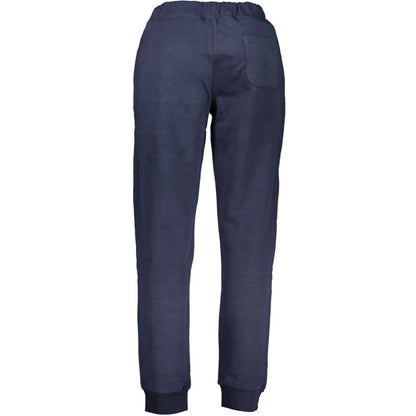 La Martina Blue Cotton Pant