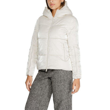 Cleré Creme Polyester Jacken &amp; Mäntel