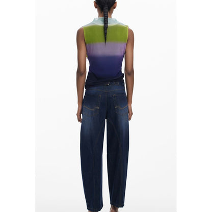 Desigual Grünes Polyester-Tanktop