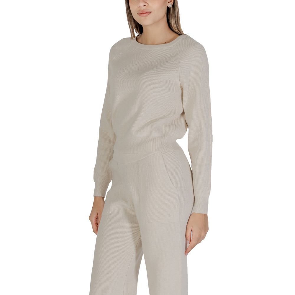 Cleré Beige Viskosepullover