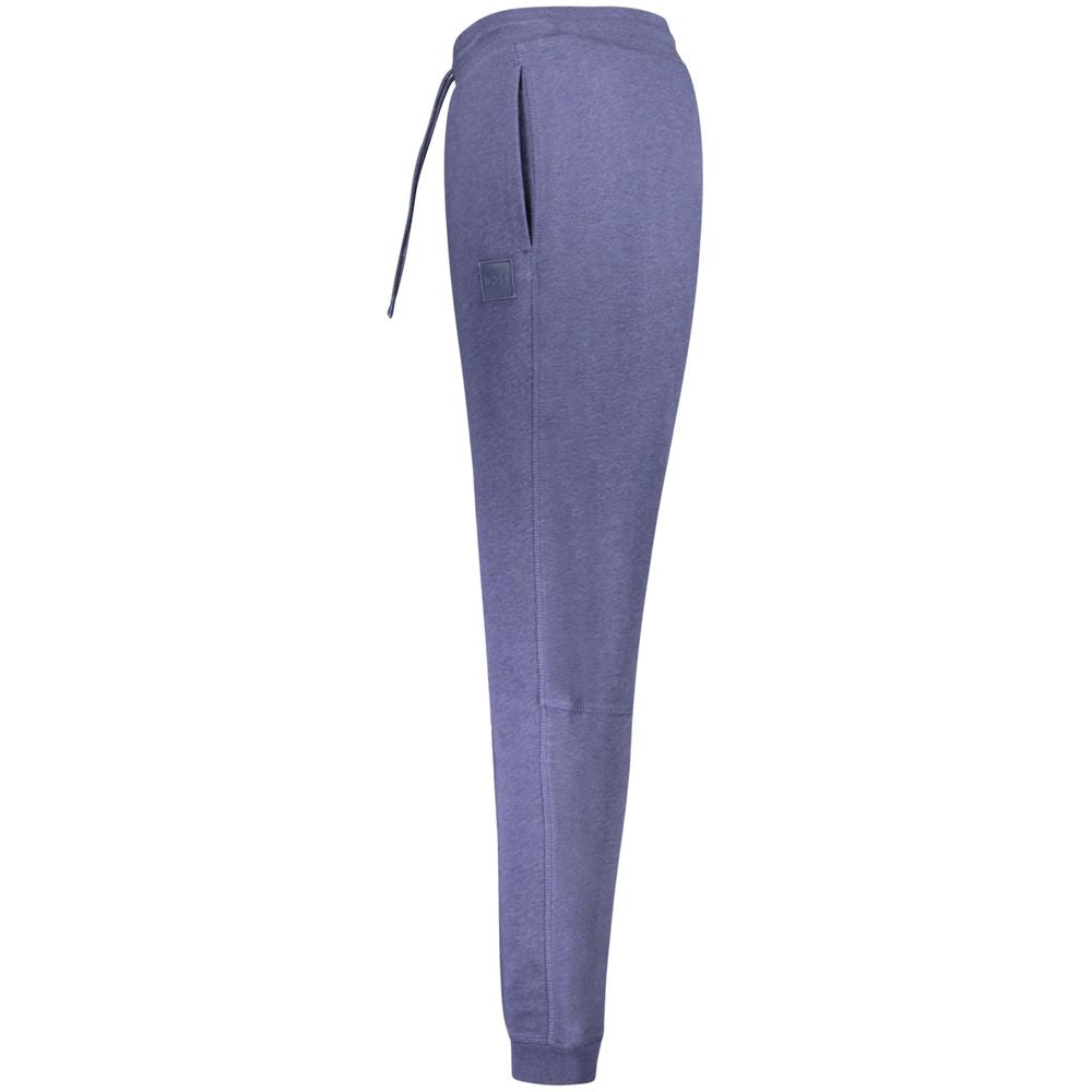 Hugo Boss Blaue Baumwollhose