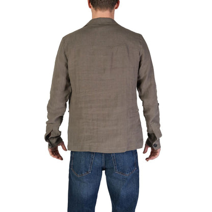 In My Hood – Grüner Leinenblazer