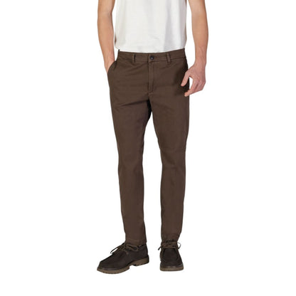 Borghese Brown Cotton Skinny Pant
