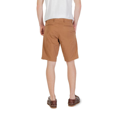 Borghese Beige Baumwoll-Bermudashorts