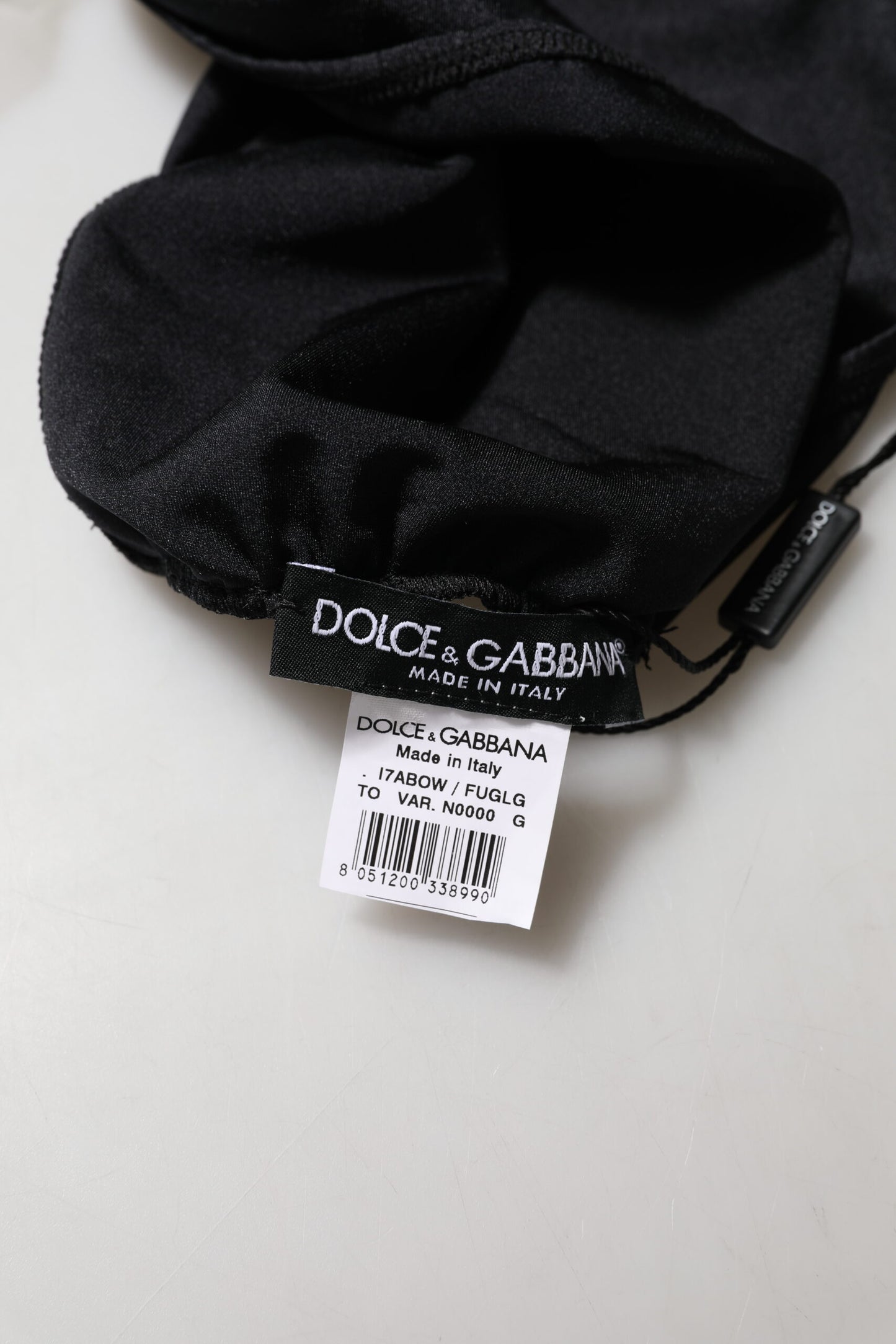 Dolce &amp; Gabbana – Trägerloses Bandeau-Tube-Top aus Nylonmischung in Schwarz
