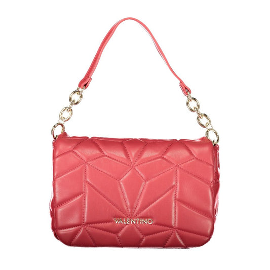 Mario Valentino Rote Polyethylen-Handtasche