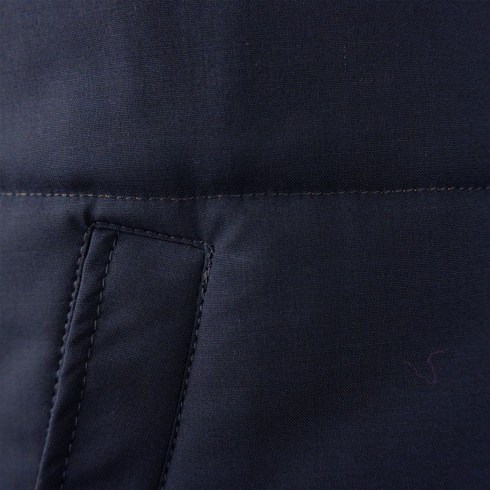 Made in Italy Blue Wool Men Vest