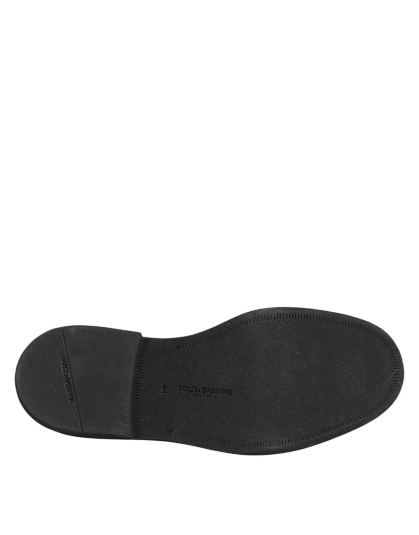 Dolce &amp; Gabbana – Oxford-Schuhe aus braunem Leder mit Schnürung für Herren