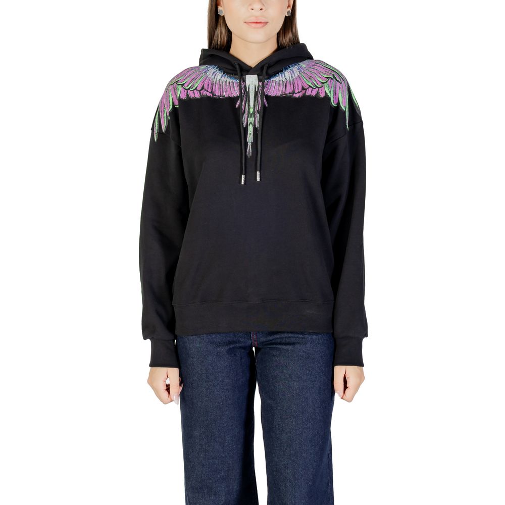 County of Milan Black Cotton Hoody
