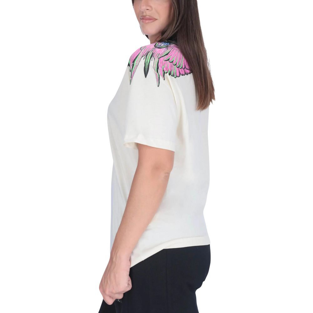 County of Milan White Cotton T-Shirt