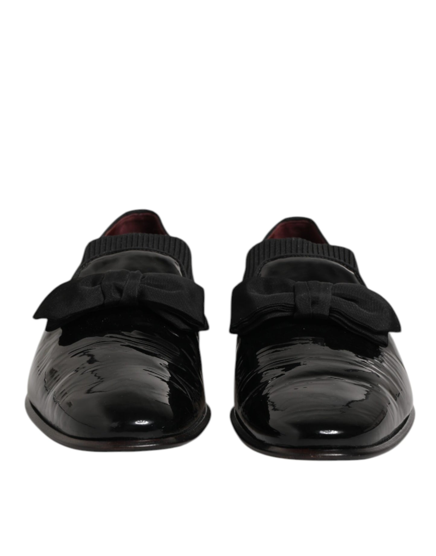 Dolce & Gabbana Leather Loafers Men Formal Dress Shoes