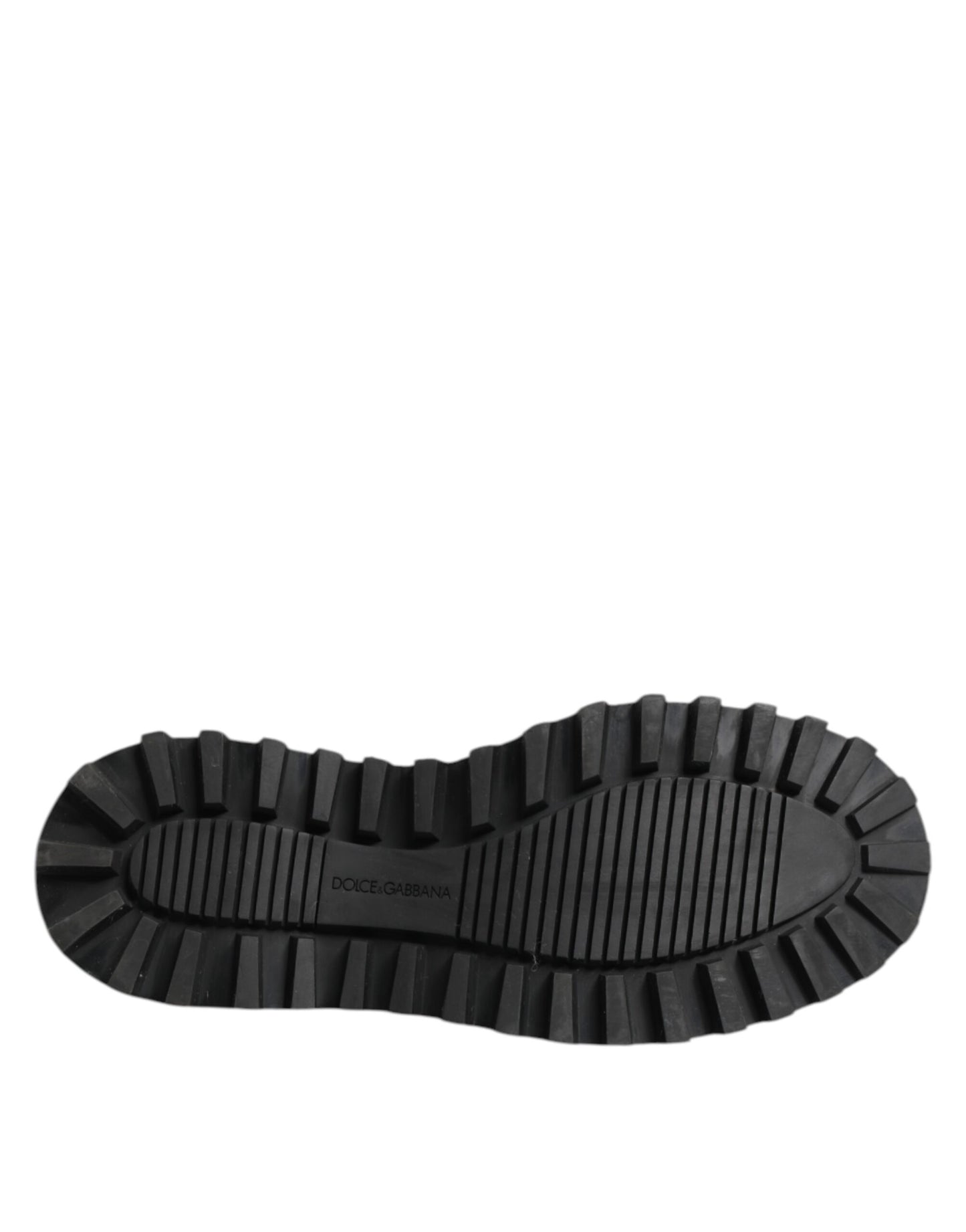 Dolce &amp; Gabbana – Derby-Schnürschuhe aus schwarzem Leder für Herren