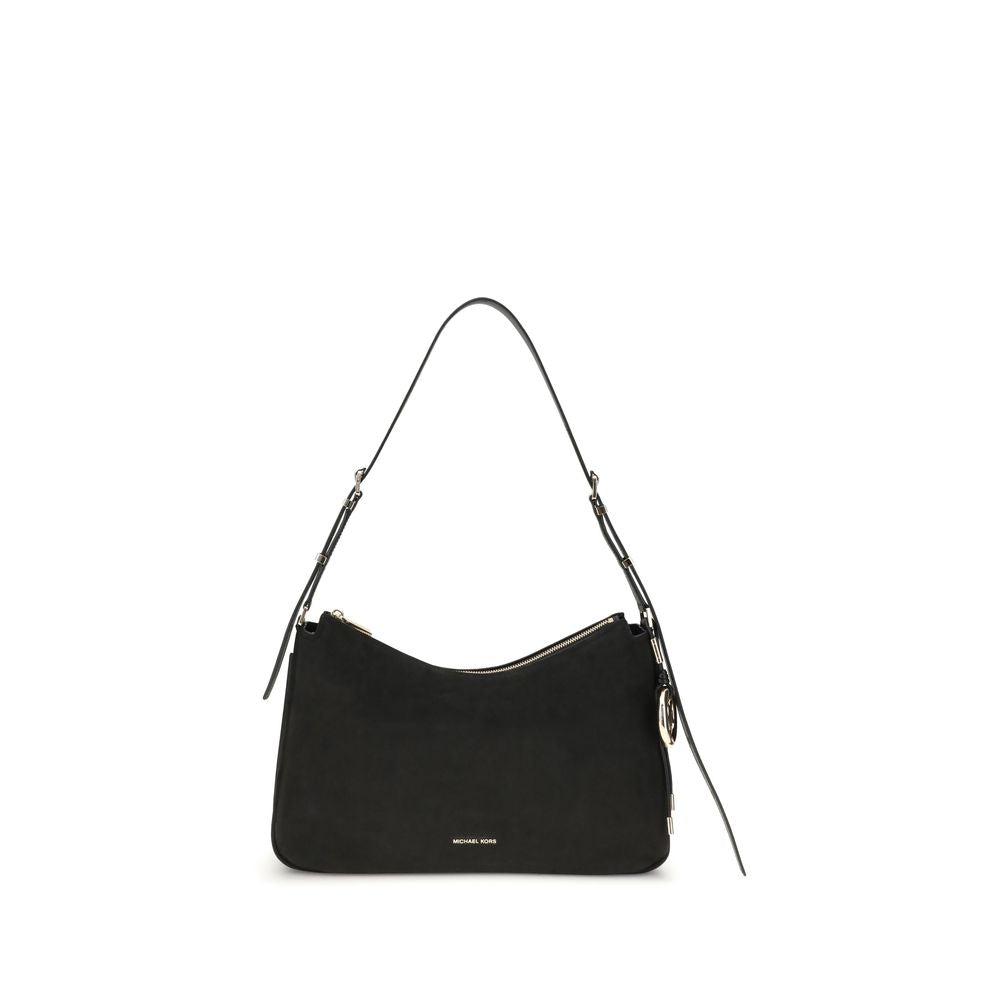 Michael Kors Brown Nubuc Leather Shoulder Bag