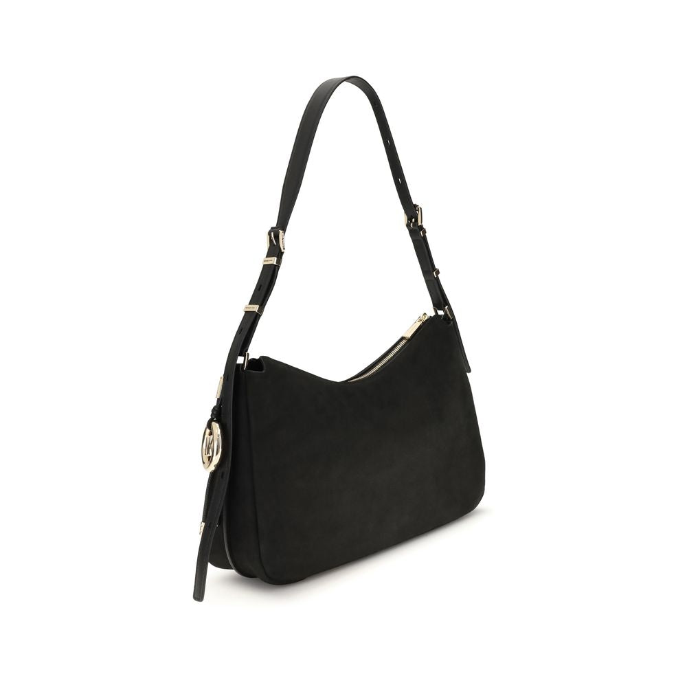 Michael Kors Brown Nubuc Leather Shoulder Bag