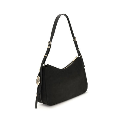 Michael Kors Brown Nubuc Leather Shoulder Bag
