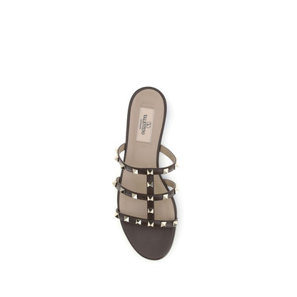 Valentino Garavani Rockstud Slider-Sandale