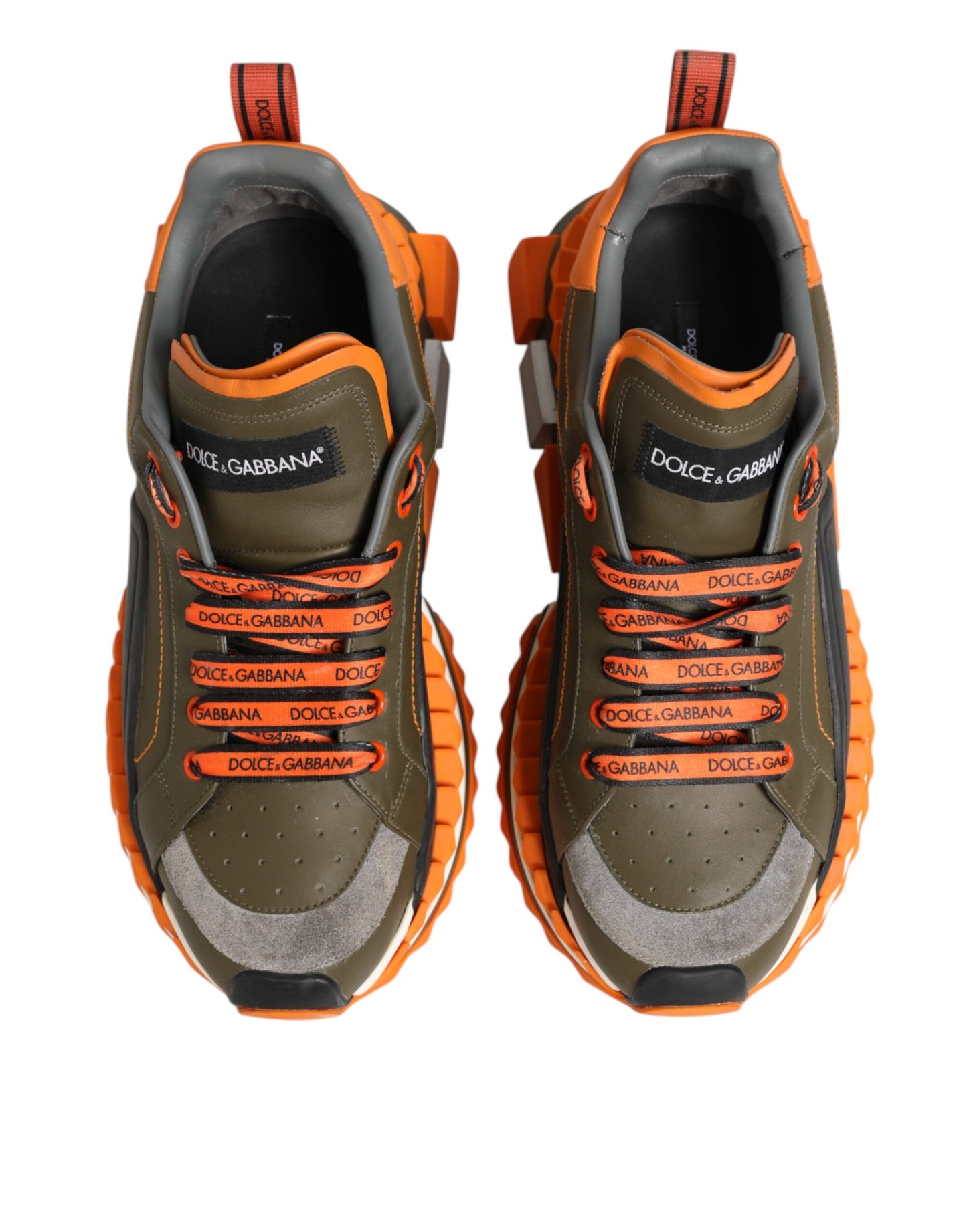 Dolce &amp; Gabbana Mehrfarbige Super King Low Top Sneakers Schuhe