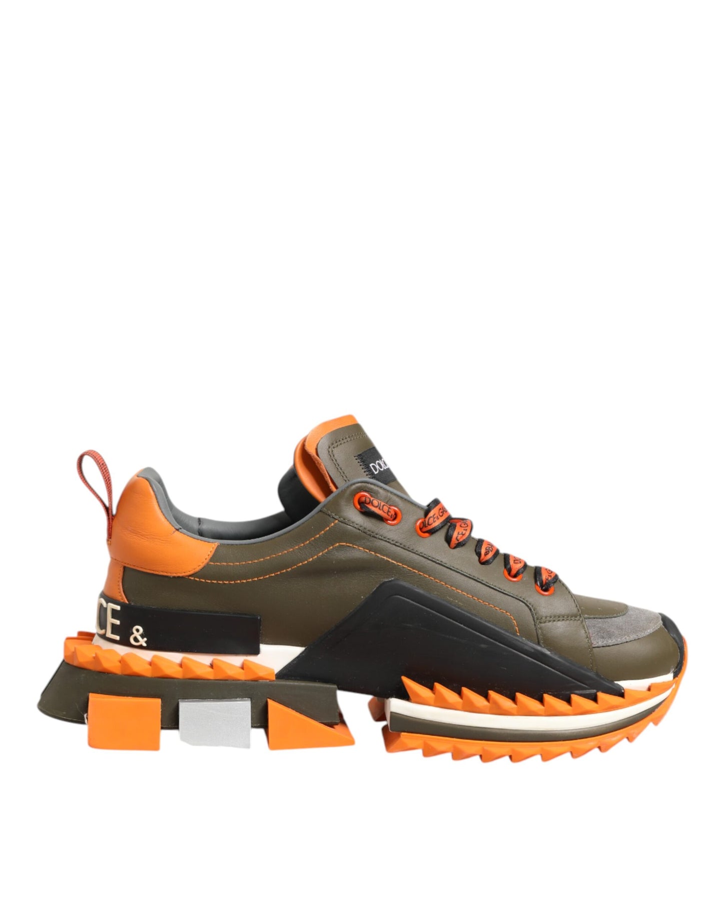 Dolce &amp; Gabbana Mehrfarbige Super King Low Top Sneakers Schuhe