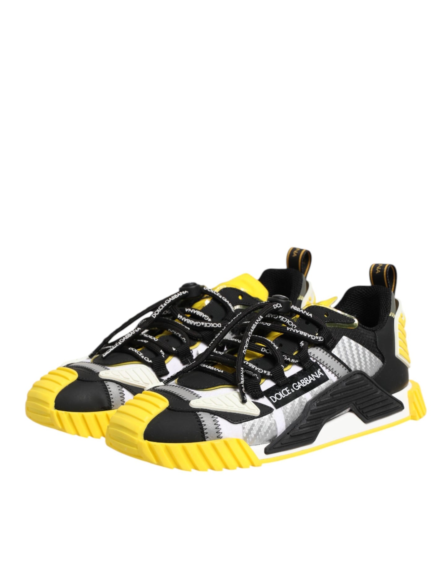 Dolce &amp; Gabbana Mehrfarbige Nylon Low Top NS1 Sneakers Schuhe