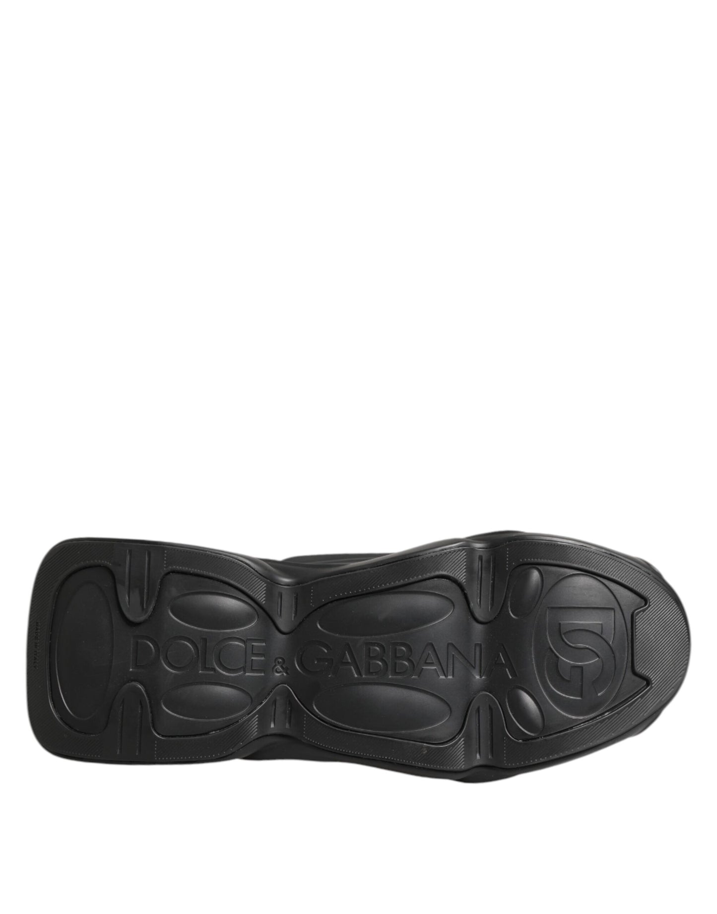 Dolce &amp; Gabbana – Schwarze Wave-Sneaker mit Schnürung für Herren