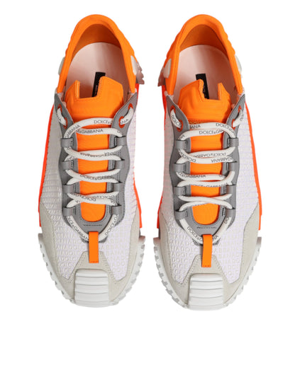 Dolce &amp; Gabbana Mehrfarbige Low Top NS1 Sneakers aus Baumwolle