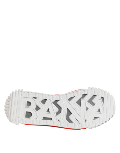 Dolce &amp; Gabbana Mehrfarbige Low Top NS1 Sneakers aus Baumwolle