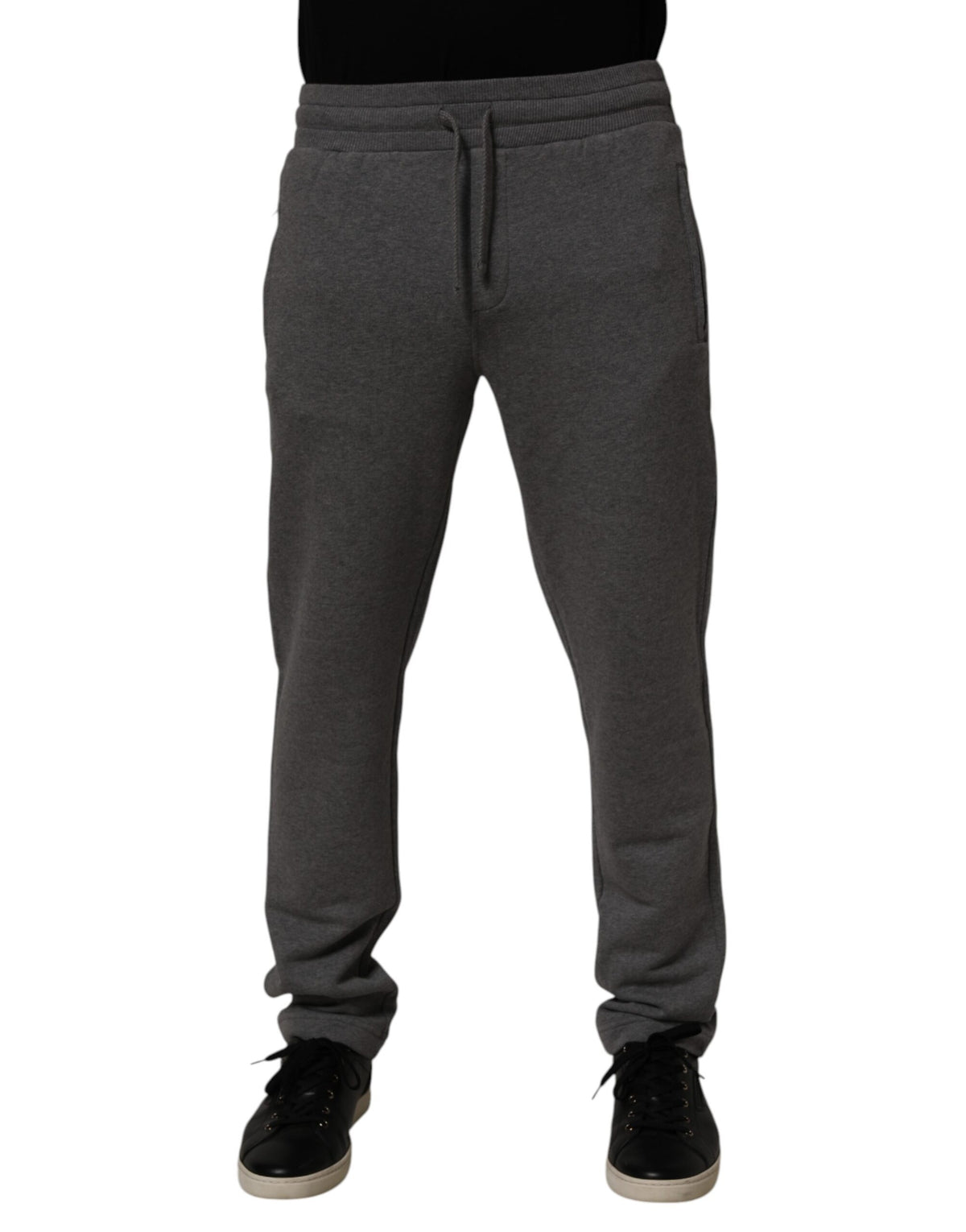 Dolce &amp; Gabbana Graue Jogginghose aus Baumwolle