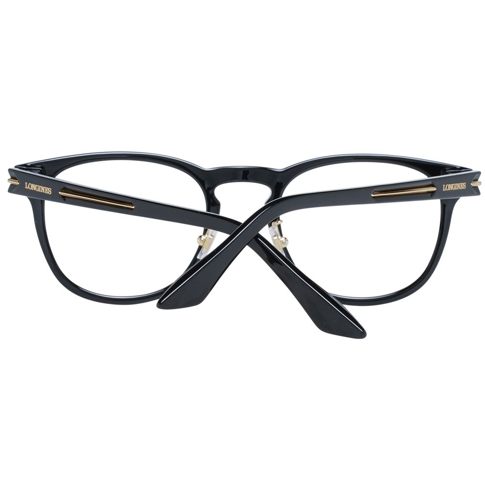 Longines Schwarze Kunststoffbrille (Gestelle)
