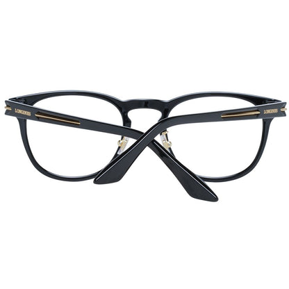Longines Schwarze Kunststoffbrille (Gestelle)