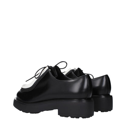 Prada – Oxfords und Derbys aus schwarzem Leder