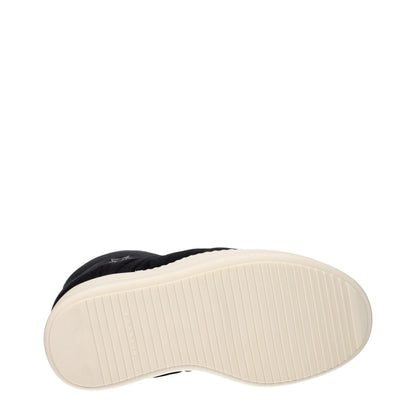 Rick Owens – Schwarze Stoffstiefeletten