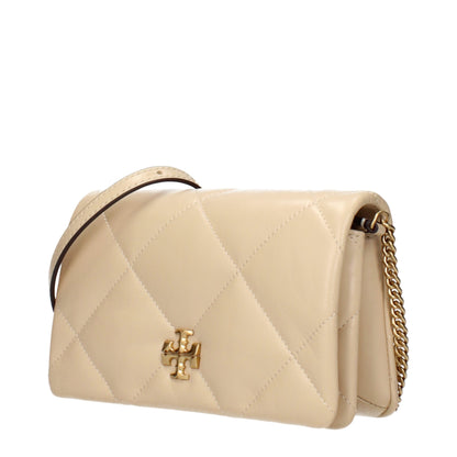 Tory Burch Beige Leder Umhängetaschen