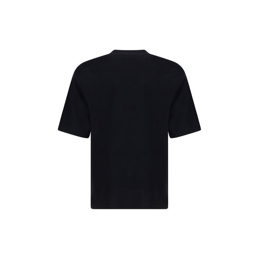 Schwarzes Baumwoll-T-Shirt von Off-White