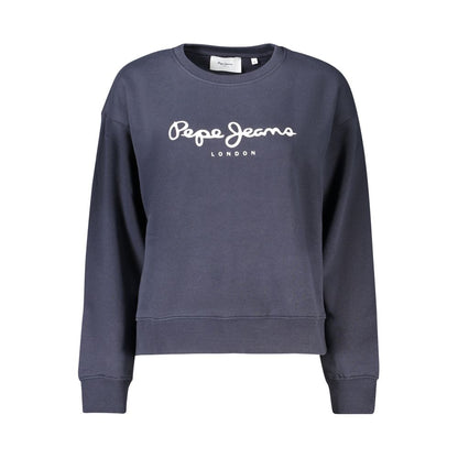 Pepe Jeans – Blaues Baumwoll-Sweatshirt
