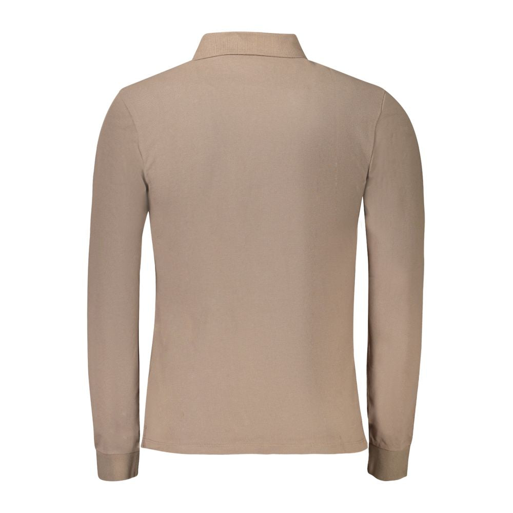 Braunes Poloshirt aus Baumwolle von Timberland