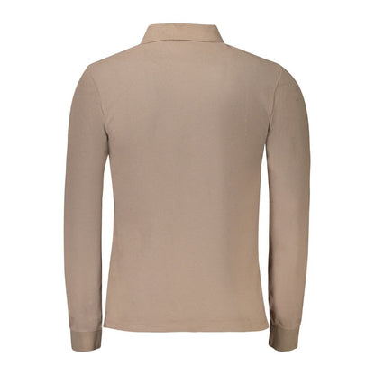 Braunes Poloshirt aus Baumwolle von Timberland