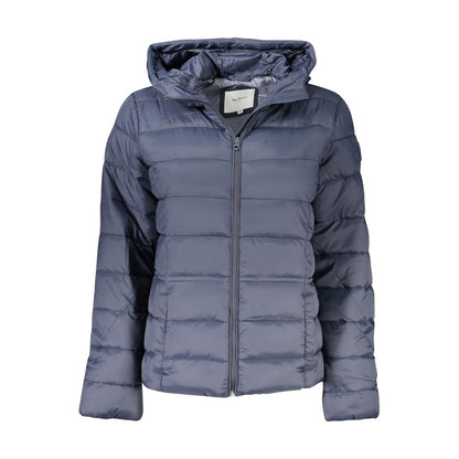 Pepe Jeans Blue Polyamide Jackets & Coat