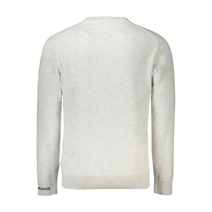 Grauer Baumwollpullover von Pepe Jeans
