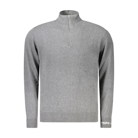 Grauer Baumwollpullover von Pepe Jeans