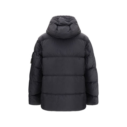 Stone Island Daunenjacke mit Kapuze
